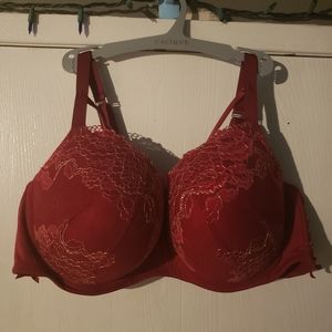 Metallic Lace Boost Balconette Bra